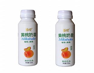 黄桃奶昔